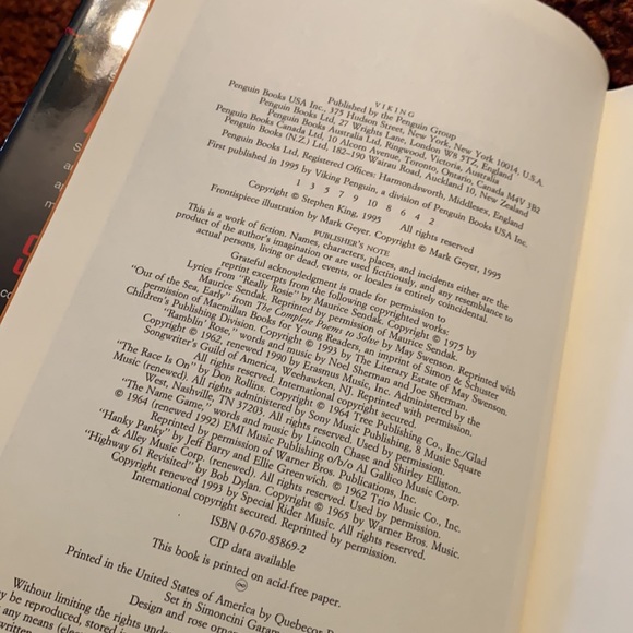 Vintage Stephen King Rose Madder - Picture 6 of 9